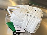Bottega Veneta Mini Arco 26 Tote Bag White Calfskin - 6
