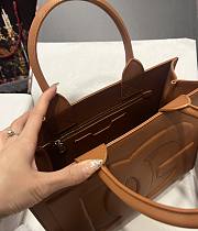 D&G Shopping Bag Brown Leather 1892 - 6