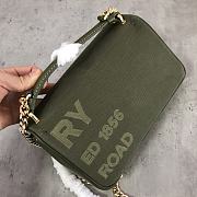 bagsAll Burberry Lola Handbag Green Canvas 5445 - 6