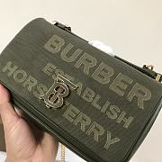 bagsAll Burberry Lola Handbag Green Canvas 5445 - 4