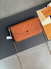 Louis Vuitton Pochette Felicie 21 Caramel N63032 - 1