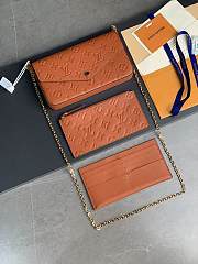 Louis Vuitton Pochette Felicie 21 Caramel N63032 - 6