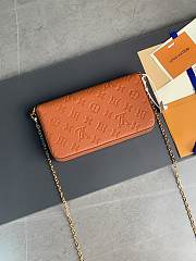 Louis Vuitton Pochette Felicie 21 Caramel N63032 - 5