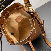 Gucci Bucket 30 Brown Leather - 2