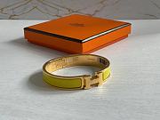 Hermes Clic Clac H Bracelet Yellow - 1