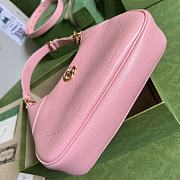 Gucci Aphrodite Small Shoulder Bag 25 Pink Soft Leather - 6