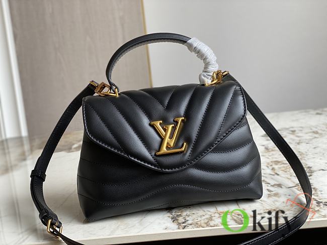 LV Hold Me Top-Handle (New Wave) Black Lambskin - 1