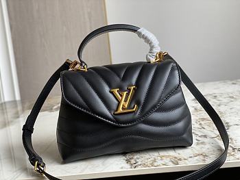 LV Hold Me Top-Handle (New Wave) Black Lambskin