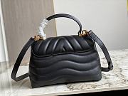 LV Hold Me Top-Handle (New Wave) Black Lambskin - 6
