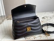 LV Hold Me Top-Handle (New Wave) Black Lambskin - 3