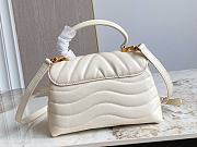 LV Hold Me Top-Handle (New Wave) White Lambskin - 6