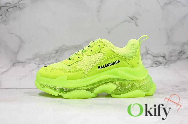 Balenciaga Triple S Sneakers Neon 10053 - 1