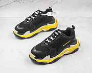 Balenciaga Triple S Sneakers Black and Yellow BagsAll 4824 - 6