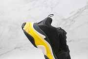 Balenciaga Triple S Sneakers Black and Yellow BagsAll 4824 - 4