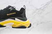 Balenciaga Triple S Sneakers Black and Yellow BagsAll 4824 - 2