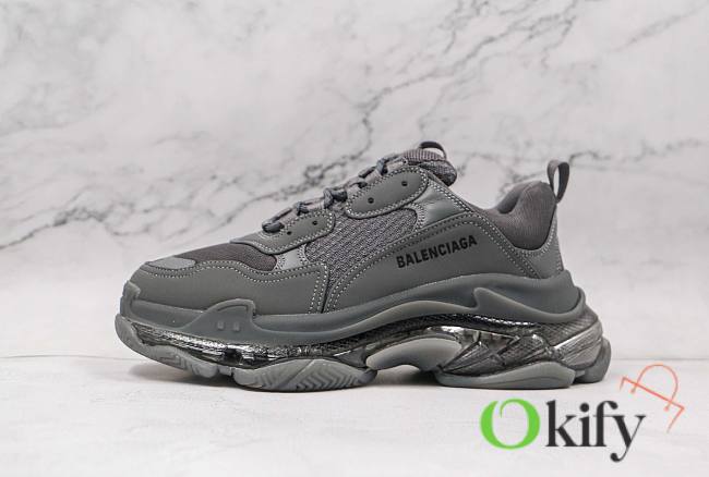 Balenciaga Triple S Sneakers Black BagsAll 4822 - 1