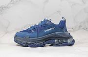 Balenciaga Triple S Sneakers Navy Blue BagsAll 4820 - 1