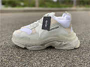 Balenciaga Triple S White Gray Clear Sole 6818 - 1