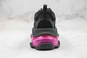 Balenciaga Triple S Sneakers Black and Pink BagsAll 4808 - 6