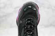 Balenciaga Triple S Sneakers Black and Pink BagsAll 4808 - 5
