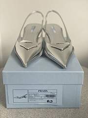 Prada Heels Blue in Silver 11080 - 2
