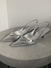 Prada Heels Blue in Silver 11080 - 4
