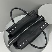 Balenciaga Waist Bag Black Calfskin Leather  - 6