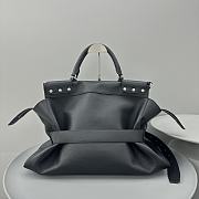 Balenciaga Waist Bag Black Calfskin Leather  - 3