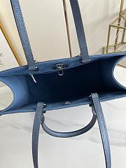 Louis Vuitton Onthego MM 35 Empreinte Leather Dark Blue M44576 - 4