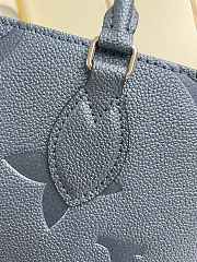 Louis Vuitton Onthego MM 35 Empreinte Leather Dark Blue M44576 - 2
