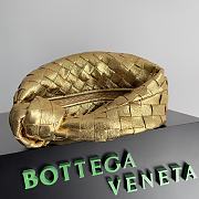 Bottega Veneta Mini Jodie Metallic Gold 11112 28cm - 5