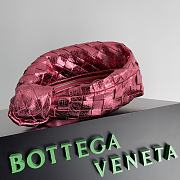 Bottega Veneta Mini Jodie Metallic Pink 11113 28cm - 6