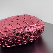 Bottega Veneta Mini Jodie Metallic Pink 11113 28cm - 2