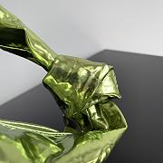 Bottega Veneta Mini Jodie Metallic Light Green 11115 28cm - 5
