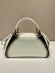 Prada Brushed Shiny White Leather 31 Supernova Handbag - 4