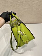 Prada Brushed Shiny Green Leather 31 Supernova Handbag - 6