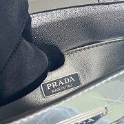 Prada Hammered Triangle-Panel Mini Bag Metallic Leather - 6
