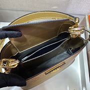 Prada Matinee 21 Gold Saffiano Leather - 2