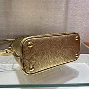 Prada Matinee 21 Gold Saffiano Leather - 5