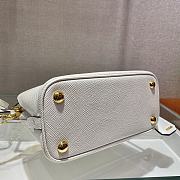 Prada Matinee 21 White Saffiano Leather - 5