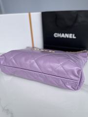 CC 22 Handbag Medium Purple Calfskin & Gold-Tone Metal 11145 - 4