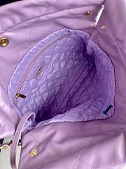 CC 22 Handbag Small Purple Calfskin & Gold-Tone Metal 11146 - 6