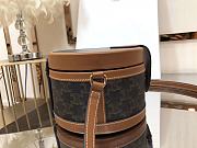 Celine Vanity Case 17 Triomphe Canvas and Calfskin - 5