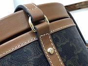 Celine Vanity Case 17 Triomphe Canvas and Calfskin - 2