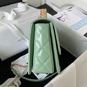 CC Small Flap Bag 22 with Top Handle Green - 2