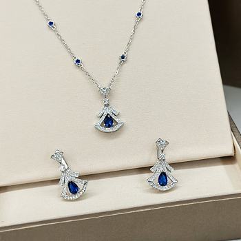 Bvlgari set necklace and earrings 