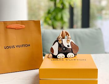 Louis Vuitton Puppy Keychain 6550