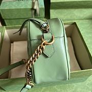 Gucci GG Marmont 24 Matelassé Leather Green 49123148  - 5
