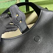 Gucci Aphrodite Medium Shoulder Bag Black Soft Leather - 2