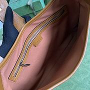 Gucci Aphrodite Medium Shoulder Bag Caramel Soft Leather - 6